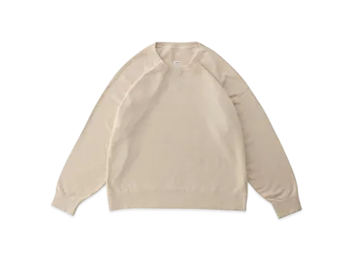 visvim JUMBO SB SWEAT L/S (C/WS) "Ivory"