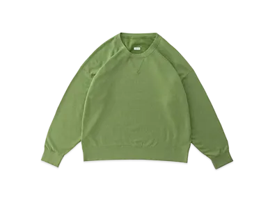visvim JUMBO SB SWEAT L/S (C/WS) "Lt.Green"