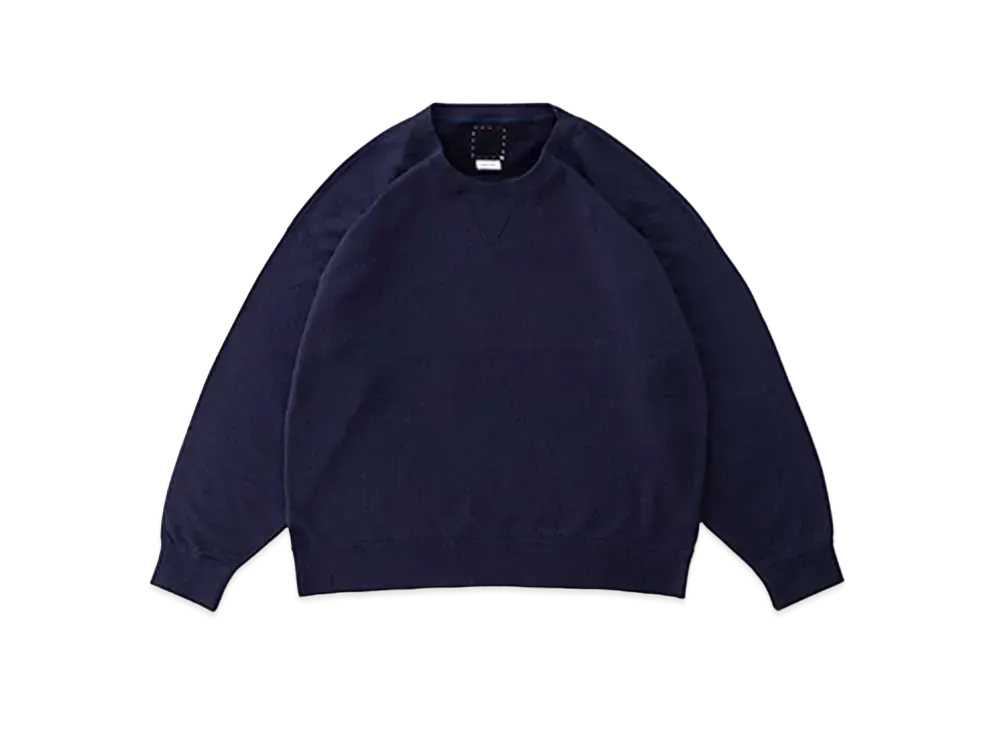 visvim JUMBO SB SWEAT L/S (C/WS) "Navy"