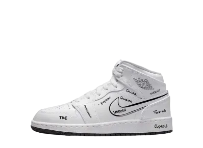 ナイキ GS エアジョーダン1 ミッド "スニーカースクール"