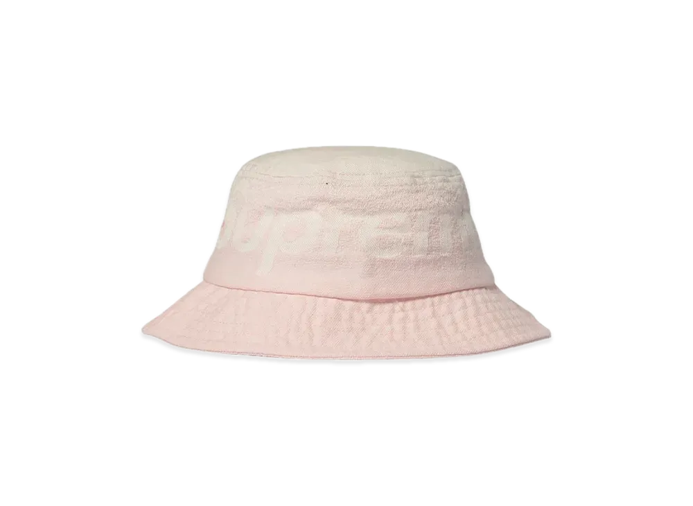 Supreme Fade Jacquard Denim Crusher "Pink"