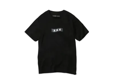 GOD SELECTION XXX x NUMBER (N)INE T-SHIRT "Black"