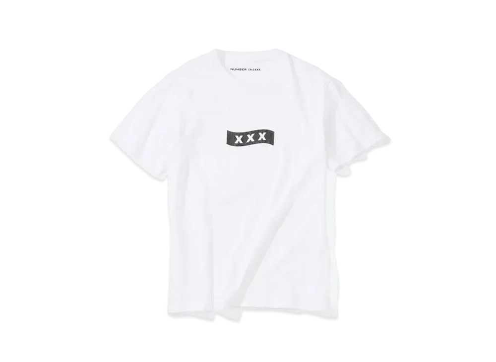 GOD SELECTION XXX x NUMBER (N)INE T-SHIRT "White"