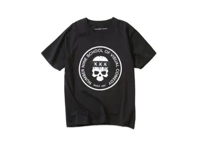 GOD SELECTION XXX x NUMBER (N)INE T-SHIRT "Charcoal Grey"