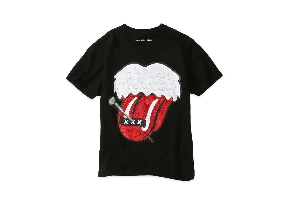 GOD SELECTION XXX x NUMBER (N)INE T-SHIRT "Black"