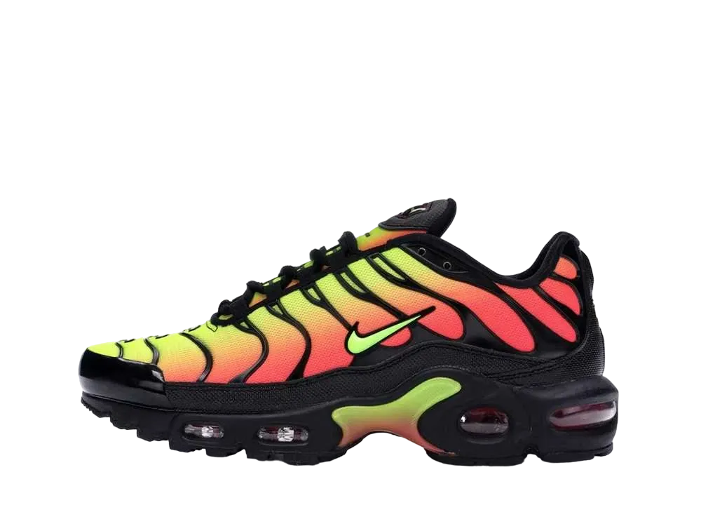 Nike Women's Air Max Plus "Black Volt Solar Red"