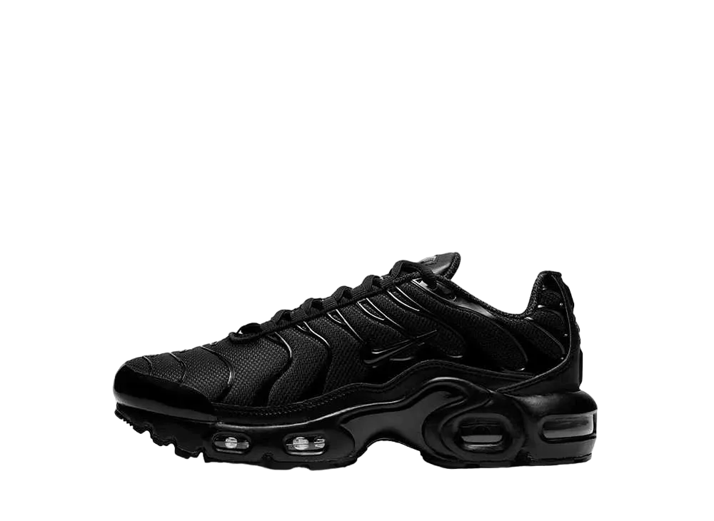 ナイキ GS エアマックス プラス "トリプル ブラック"