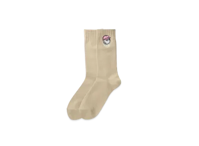 WIND AND SEA x MALBON SOX "Beige"