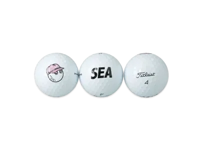 WIND AND SEA x MALBON GOLF BALL (3PCS) "White"