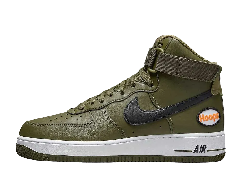 Nike Air Force 1 High '07 LV8 "Rough Green/Black/Total Orange"