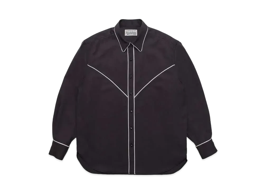 WACKO MARIA WESTERN SHIRT "Black"