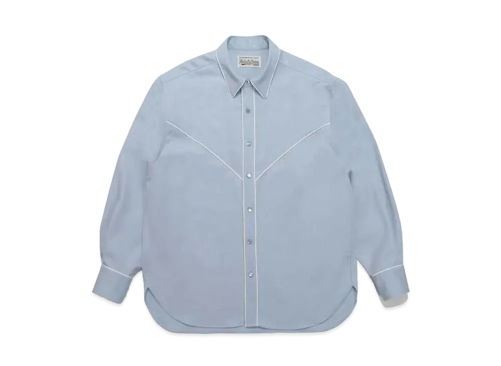 WACKO MARIA WESTERN SHIRT "Blue"