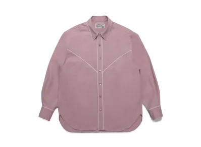 WACKO MARIA WESTERN SHIRT "Light Purple"