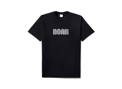 Noah Cascade Logo Tee "Black"