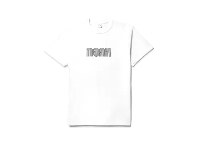Noah Cascade Logo Tee "White"