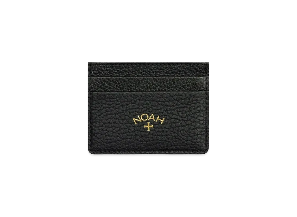 Noah Leather Cardholder "Black"