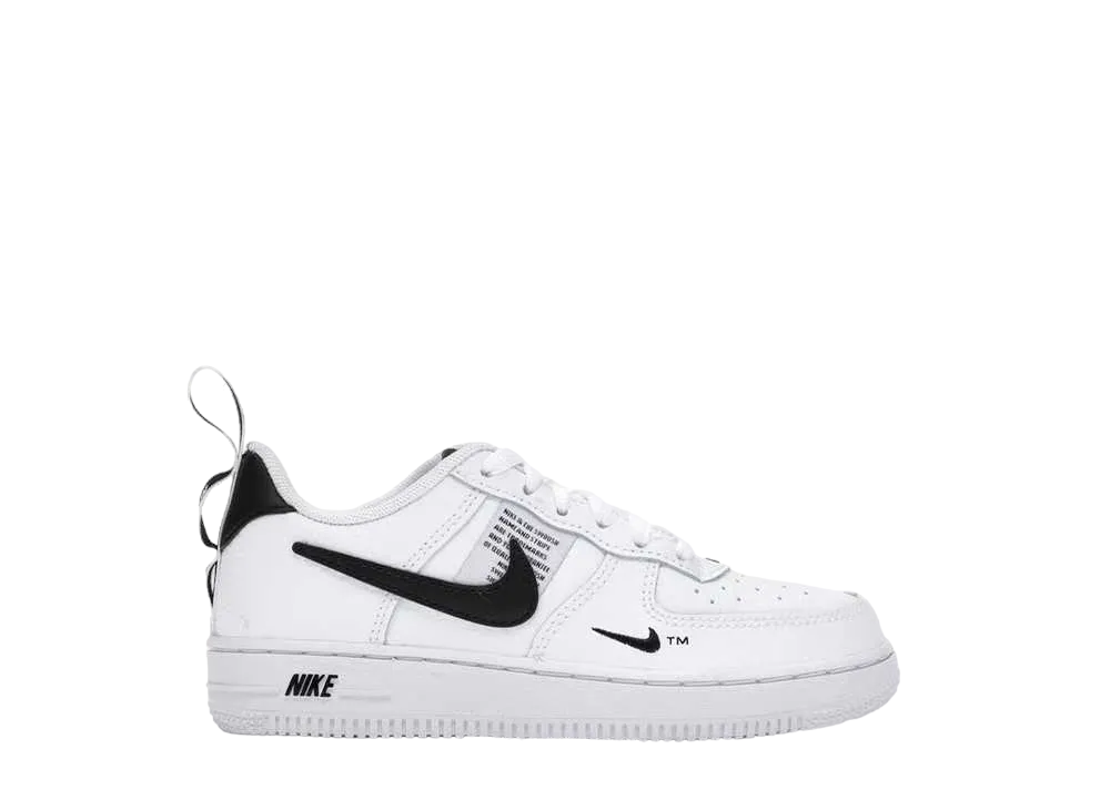 Nike PS Air Force 1 Low Utility "White/Black"