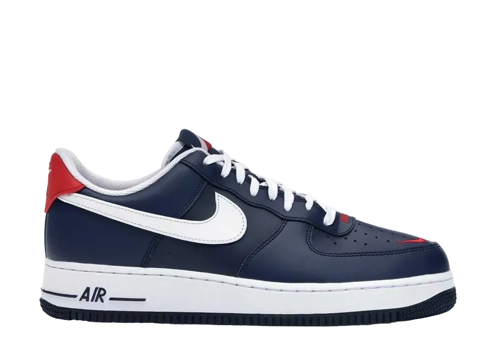 ナイキ エアフォース1 ロウ "スウッシュ パック ネイビー"