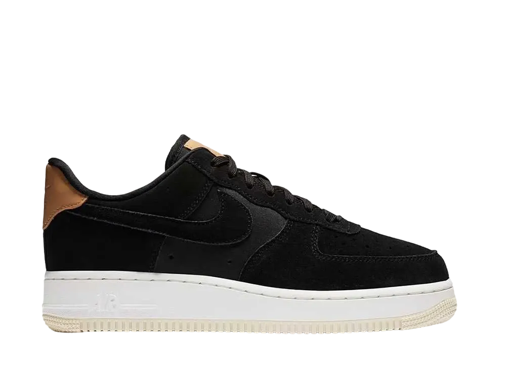 ナイキ ウィメンズ エアフォース1 ロー "ブラック クリーム"