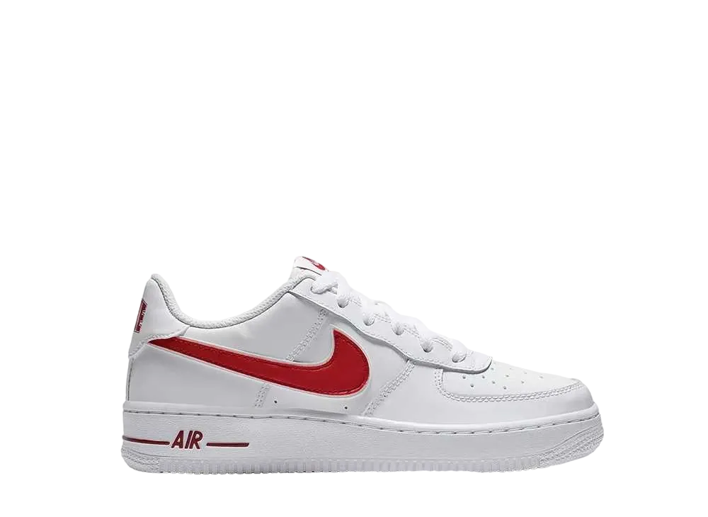 Nike GS Air Force 1 Low "White Gym Red"