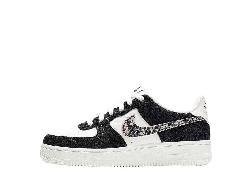 ナイキ GS エアフォース1 ロー "スネークスキン"