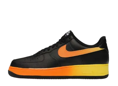 Nike Air Force 1 Low "Black Yellow Orange"