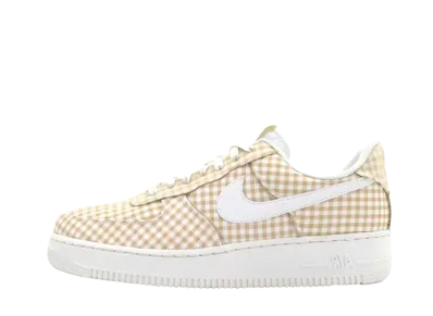 Nike Women's Air Force 1 Low QS "Beige Gingham"