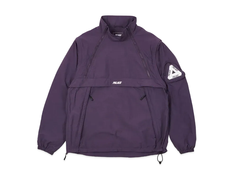 PALACE ZIP OFF GILET JACKET "Purple"