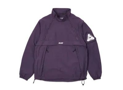 PALACE ZIP OFF GILET JACKET "Purple"