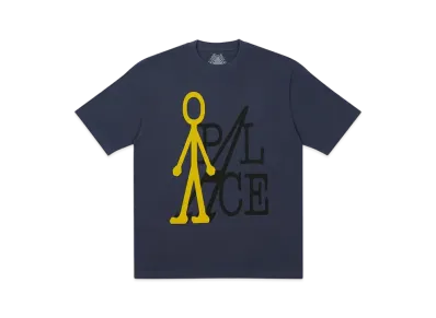 PALACE DIET BREDDA T-SHIRT "Navy"