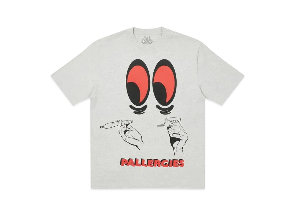 PALACE PALLERGIES T-SHIRT "Grey Marl"