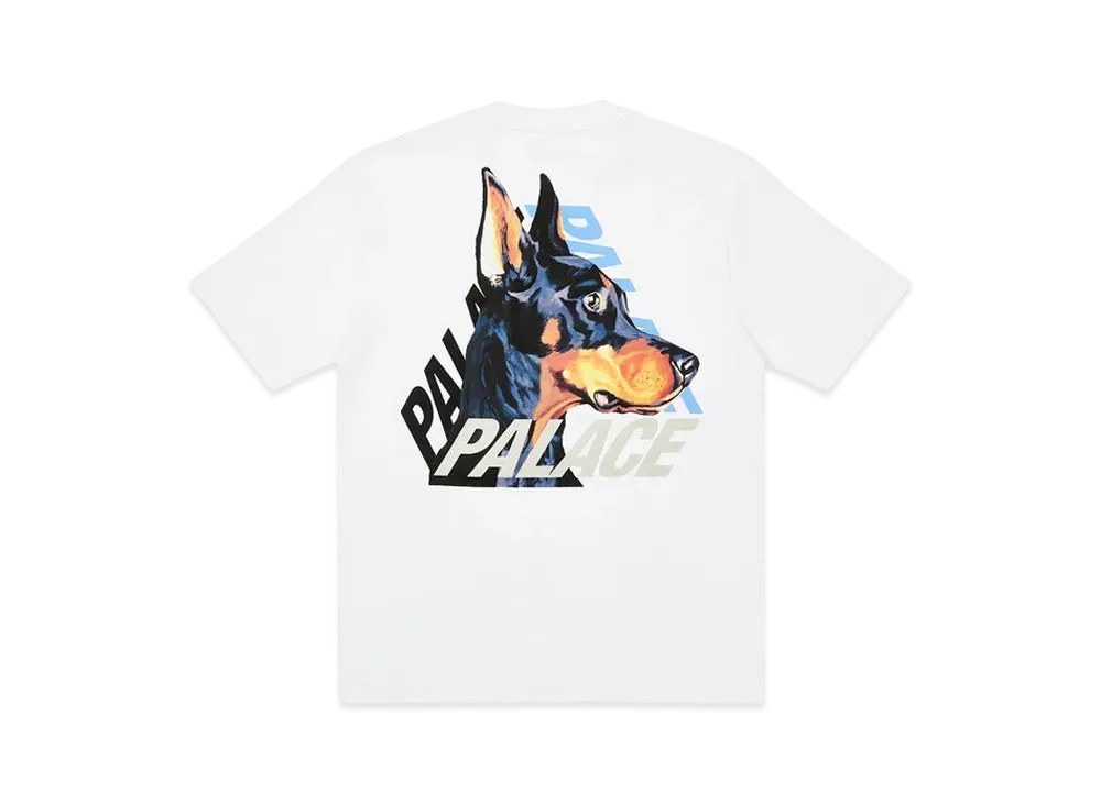 PALACE P-3-K-9 T-SHIRT "White"