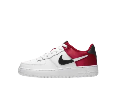 Nike GS Air Force 1 Low LV8 "Red Satin"