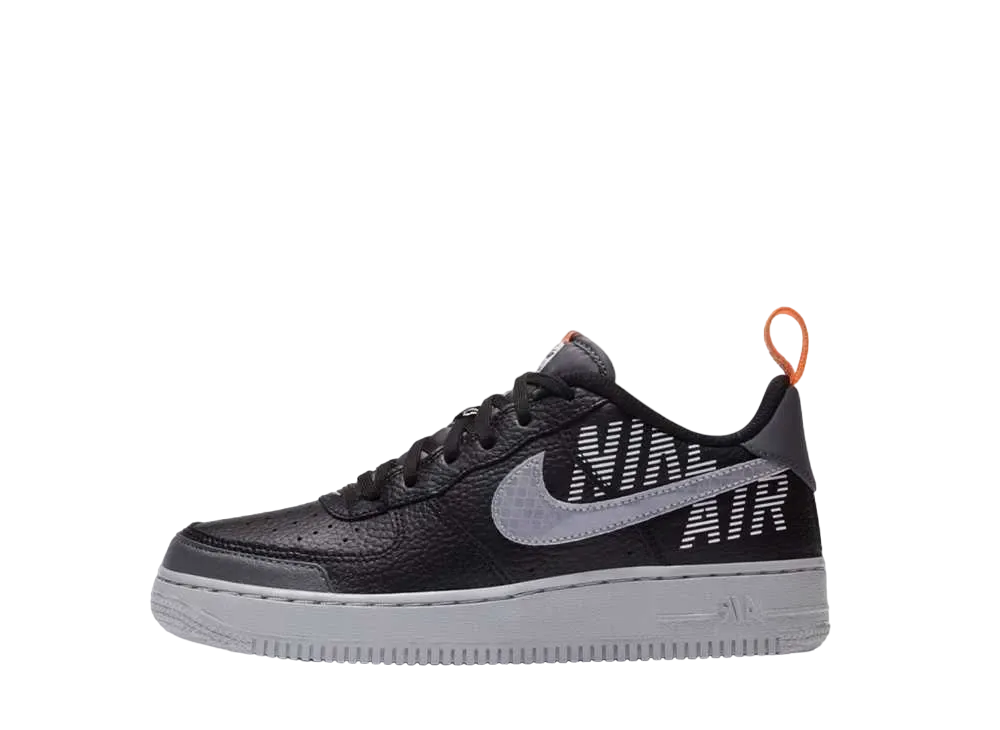 ナイキ GS エアフォース1 ロー LV8 "アンダー コンストラクション ブラック"