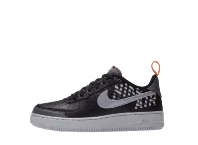 Nike GS Air Force 1 Low LV8 "Under Construction Black"