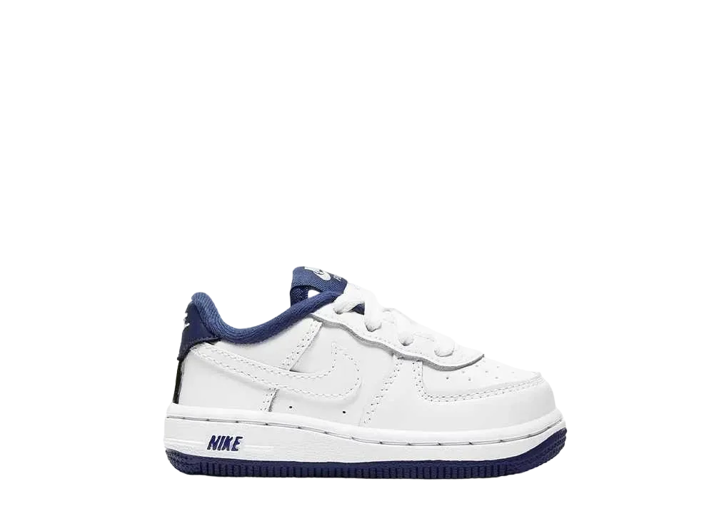 Nike TD Air Force 1 Low "White Deep Royal Blue"