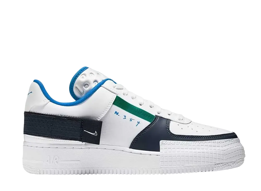 Nike Air Force 1 Low Type "White Obsidian"