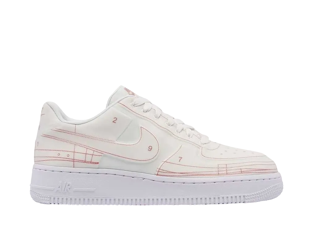 ナイキ ウィメンズ エアフォース1 ロー '07 LX  "ブループリント サミット ホワイト"