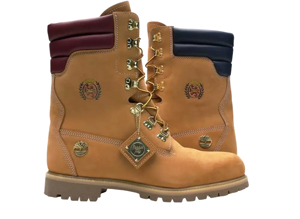 キス × トミーヒルフィガー × ティンバーランド シアリング 40 ベロウ スパー ブーツ