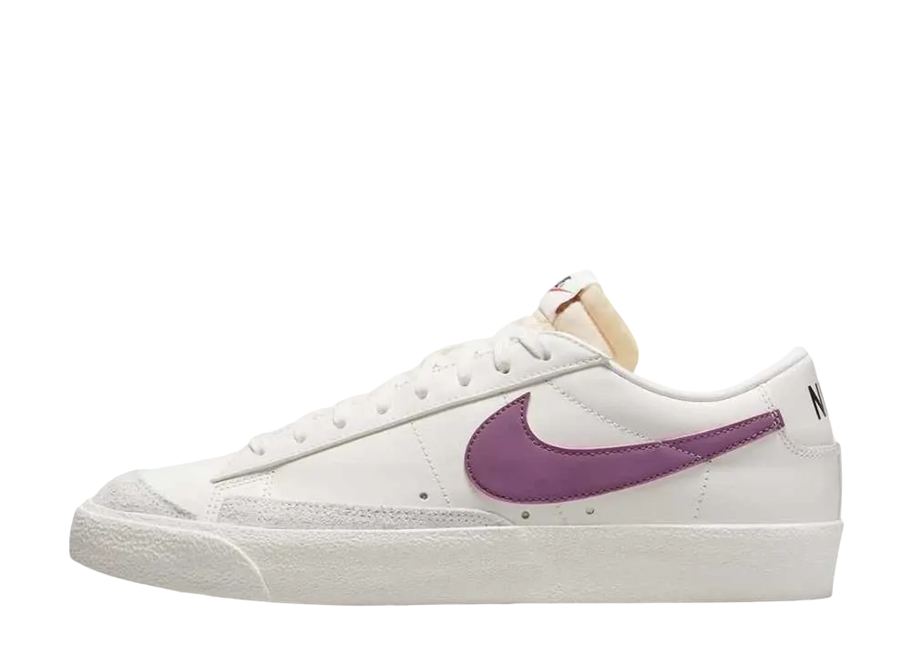 Nike Blazer Low 77 Vintage "Sail Light Bordeaux/Vivid Sulfur"
