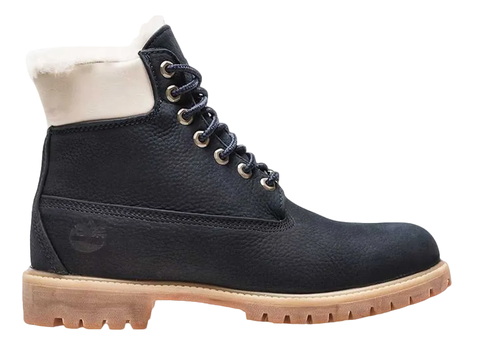 キス × ティンバーランド 6 ブーツ シアリング ”ネイビー”