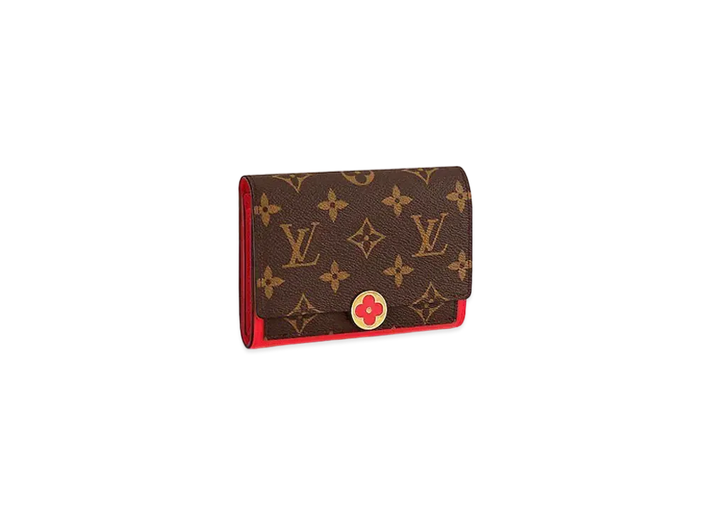 Louis Vuitton Flore Compact Wallet Monogram "Poppy"