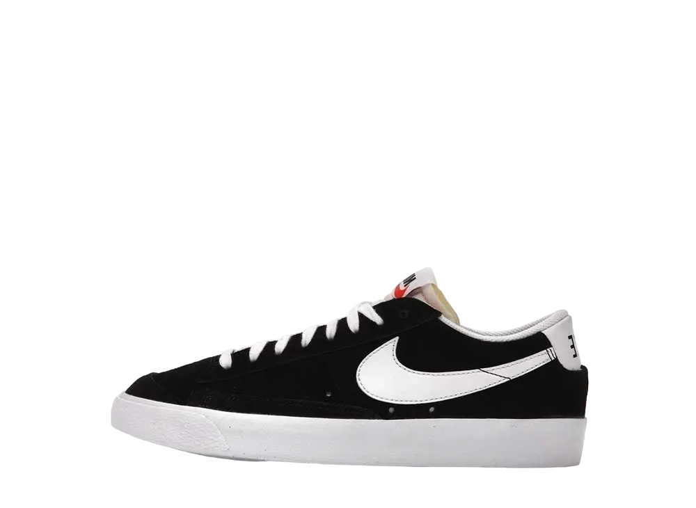 Nike Blazer Low 77 Suede "Black/White"