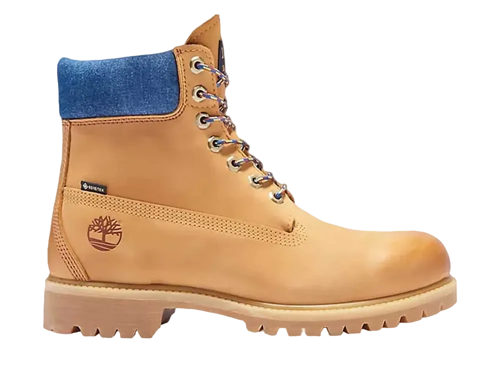 リー × ティンバーランド 6 プレミアム ウォータープルーフ ブーツ "ウィート ヌバック"