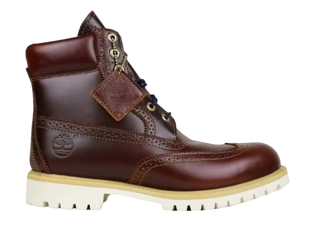 ティンバーランド 6 "グローブ ウィングチップ ブラウン"