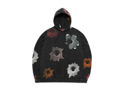 Supreme Nate Lowman Hooded Sweatshirt "Black"