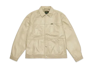 Supreme Schott Leather Work Jacket "Tan"