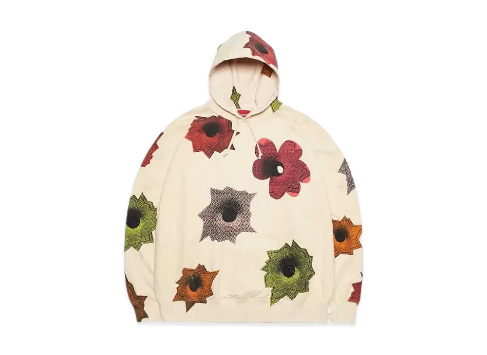 Supreme Nate Lowman Hooded Sweatshirt "Natural"