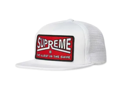 Supreme Illest Mesh Back 5-Panel "White"