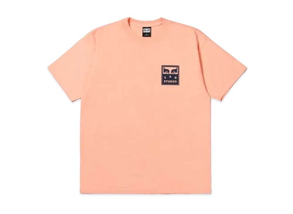 IAB Studio × Obey Eyes Icon T-Shirt "Melon"